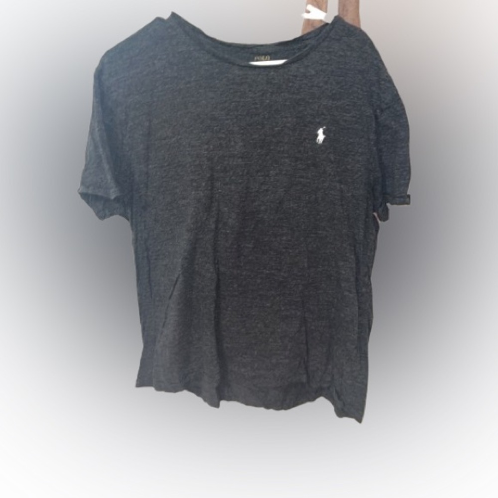 gray ralph lauren shirt L